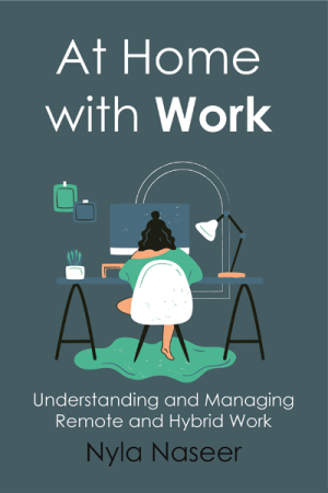 At Home with Work book cover by Nyla Naseer